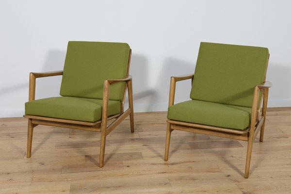 Model 300-139 Armchairs from Swarzędz Factory, 1960s, Set of 2-NIT-1781337