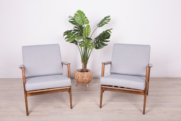 Model 300-139 Armchairs from Swarzędz Factory, 1960s, Set of 2-NIT-1363286