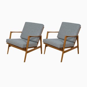 Model 300-139 Armchairs from Swarzędz Factory, 1960s, Set of 2-NIT-1706281