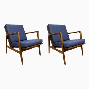 Model 300-139 Armchairs from Swarzędzka Factory, 1960s, Set of 2-NIT-764747