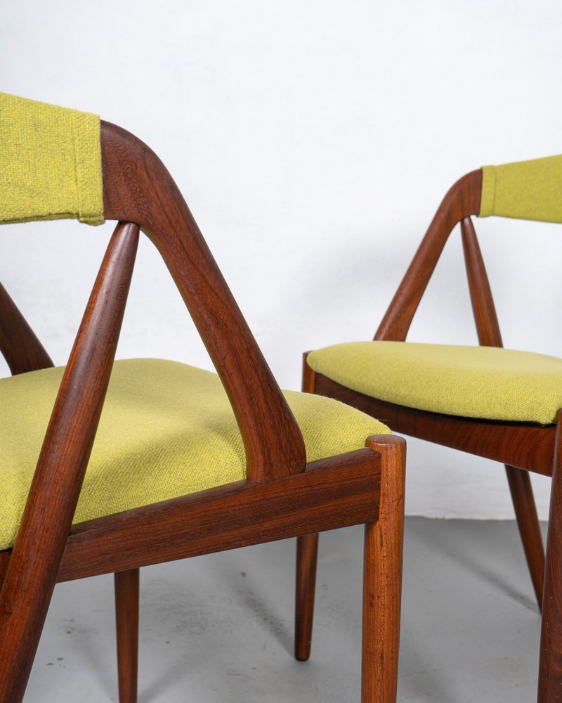 Model 31 Chairs by Kai Kristiansen for Schou Andersen Møbelfabrik, 1960s, Set of 2