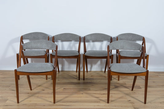 Model 31 Dining Chairs by Kai Kristiansen for Schou Andersen, 1960s, Set of 6