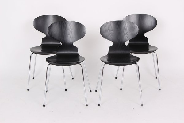 Model 3101 Chairs by Arne Jacobsen for Fritz Hansen, Denmark, 2004, Set of 4-DQ-1819238