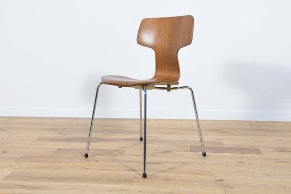 Model 3103 Dining Chair by Arne Jacobsen for Fritz Hansen, 1970s-NIT-1427969