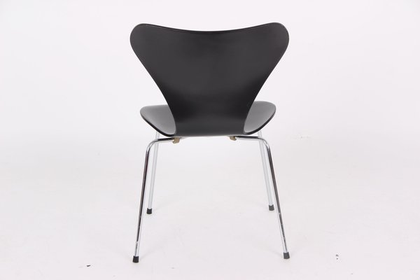 Model 3107 Chairs by Arne Jacobsen for Fritz Hansen, 1950s, Set of 8-DQ-1819397