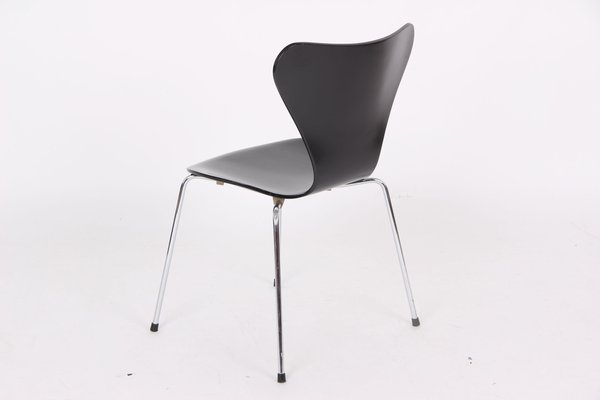 Model 3107 Chairs by Arne Jacobsen for Fritz Hansen, 1950s, Set of 8-DQ-1819397