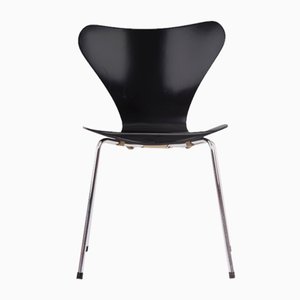 Model 3107 Chairs by Arne Jacobsen for Fritz Hansen, 1950s, Set of 8-DQ-1819397