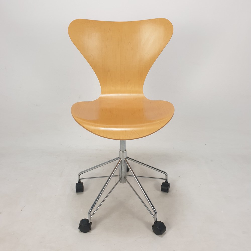 Model 3117 Office Swivel Chair by Arne Jacobsen for Fritz Hansen, 1994