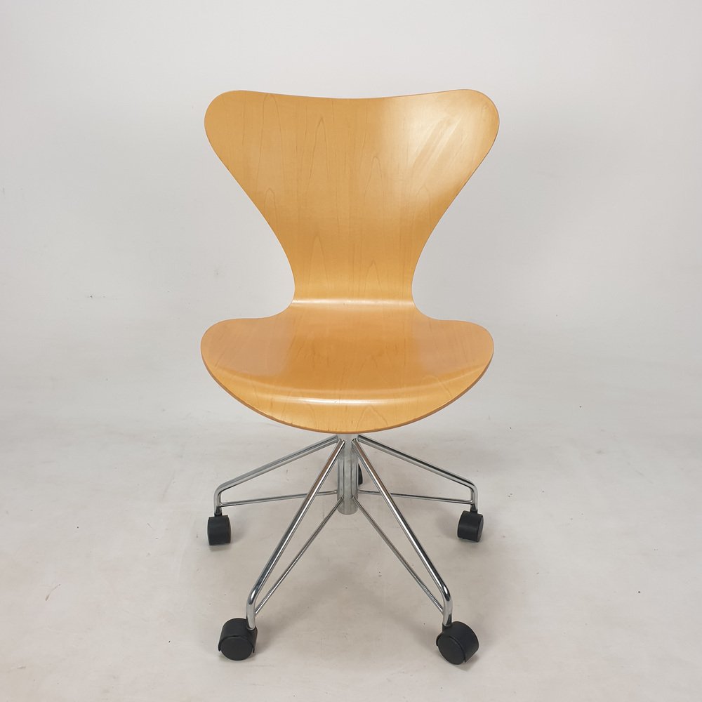 Model 3117 Office Swivel Chair by Arne Jacobsen for Fritz Hansen, 1994