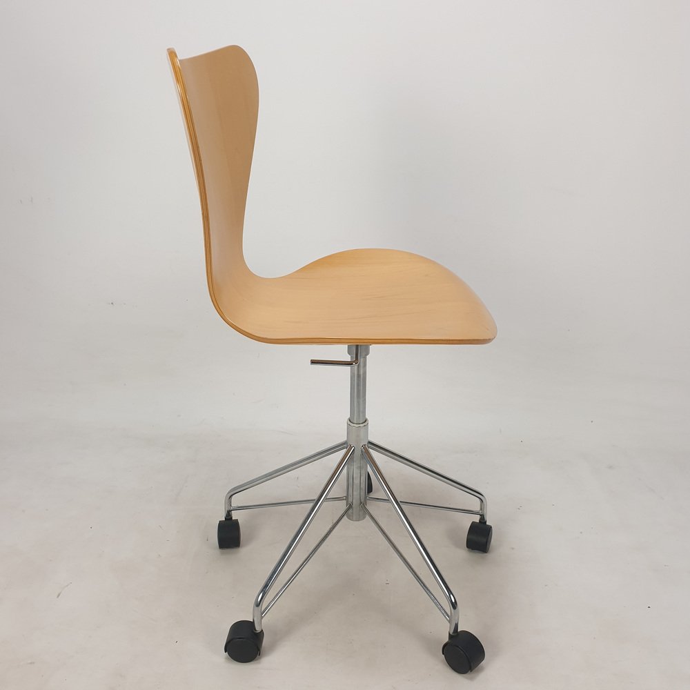 Model 3117 Office Swivel Chair by Arne Jacobsen for Fritz Hansen, 1994