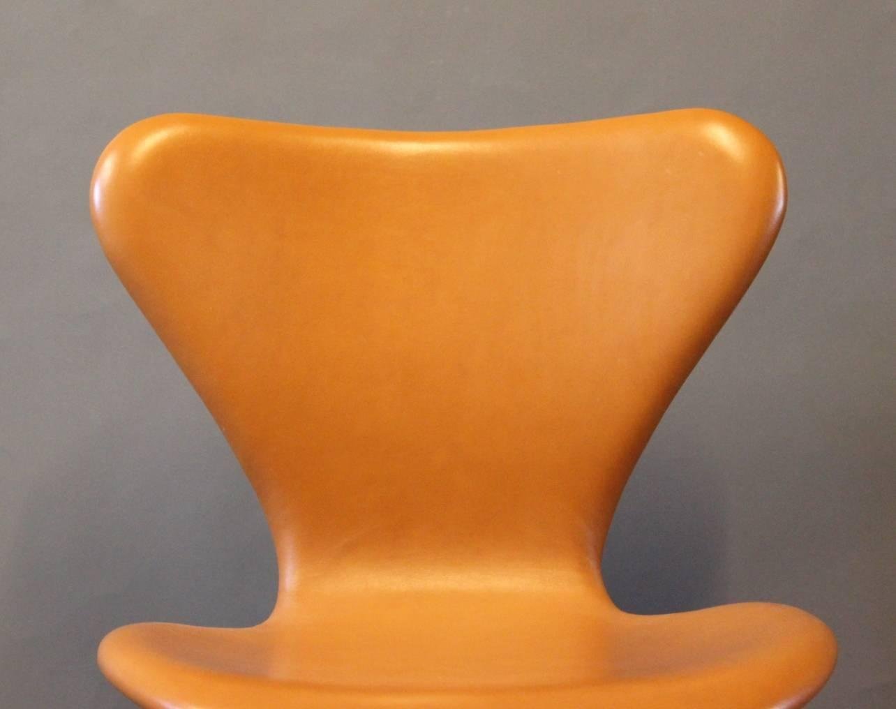 Model 3117 Seven Office Chair by Arne Jacobsen and Fritz Hansen, 1950s