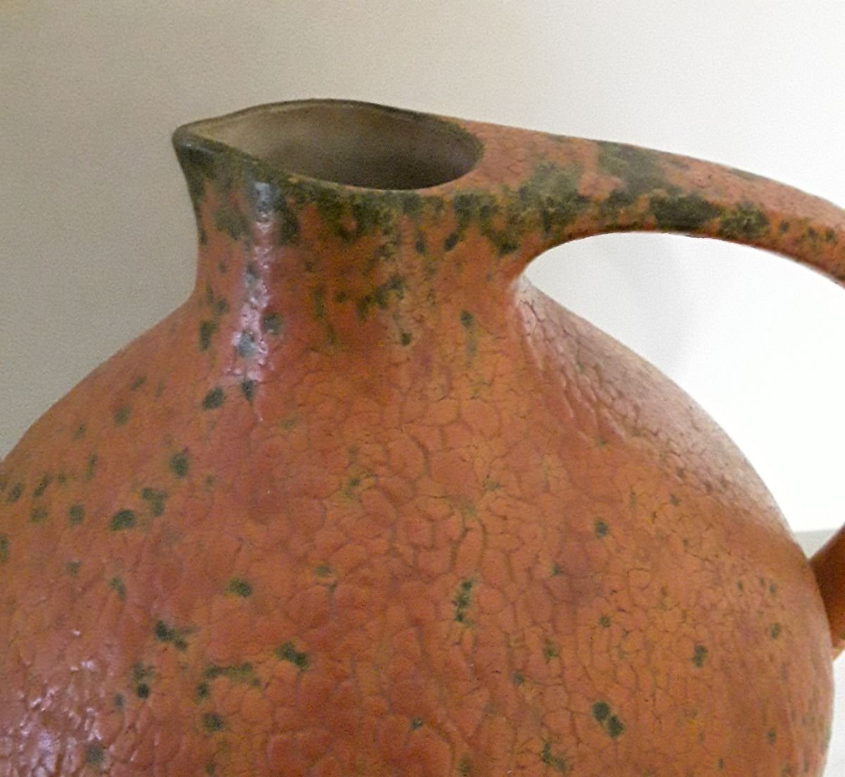 Model 315 Lava Fat Ceramic Vase from Ruscha, 1960s