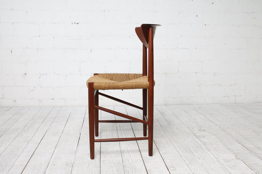 Model 316 Chair by Peter Hvidt & Orla Mølgaard-Nielsen for Søborg Møbelfabrik, 1960s