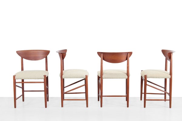 Model 316 Dining Chairs by Peter Hvidt & Orla Molgaard Nielsen, Set of 6-BQ-1181317