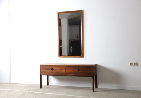 Model 334 Chest of Drawers with Mirror by Kai Kristiansen for Aksel Kjersgaard, 1960s, Set of 2-DXL-1702388