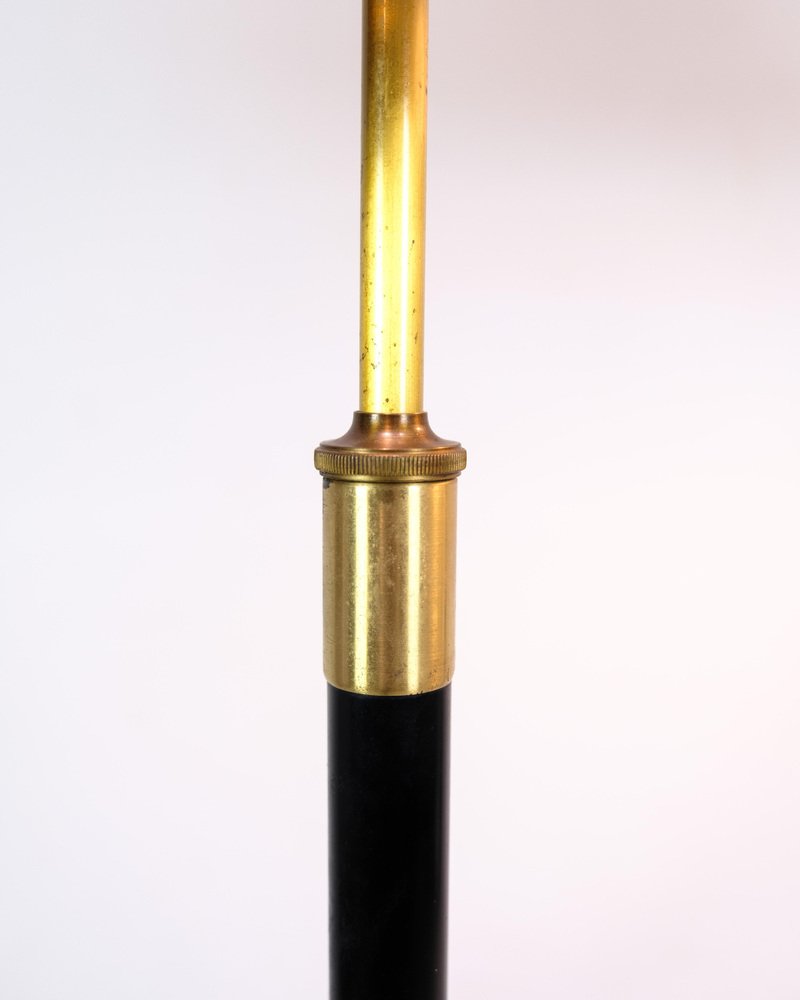 Model 349 Floor Lamp in Brass attributed to Le Klint, 1970s