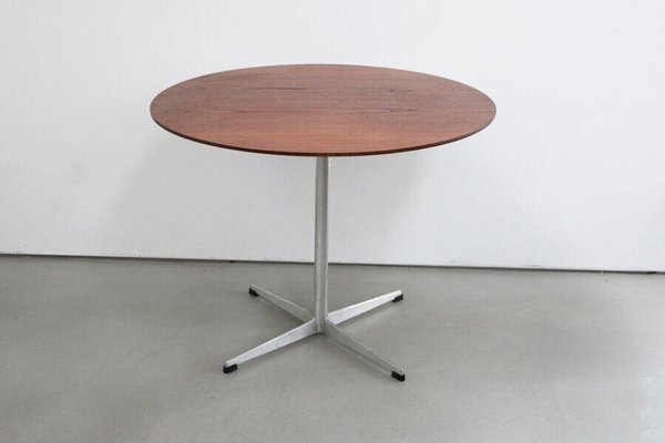 Model 3514 Side Table in Teak by Arne Jacobsen for Fritz Hansen-FJP-1717646