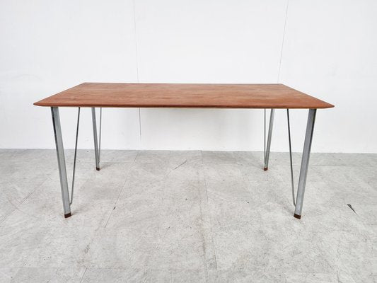 Model 3605 Dining Table by Arne Jacobsen for Fritz Hansen, 1950s-IRH-1321078