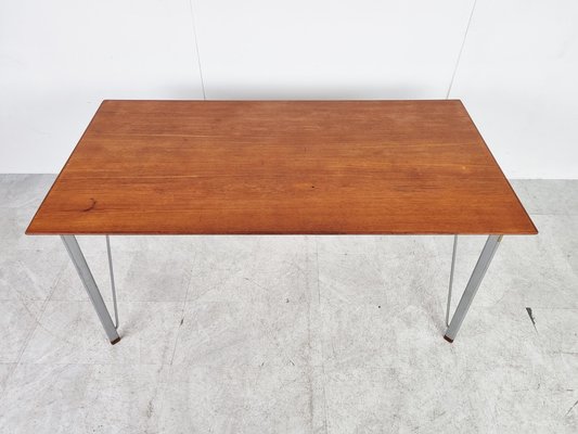 Model 3605 Dining Table by Arne Jacobsen for Fritz Hansen, 1950s-IRH-1321078