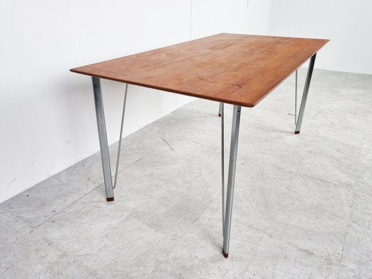 Model 3605 Dining Table by Arne Jacobsen for Fritz Hansen, 1950s-IRH-1321078