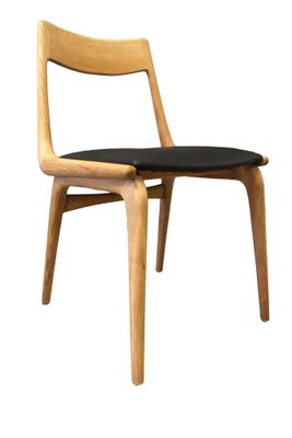 Model 370 Boomerang Dining Chair in Oak by Alfred Christensen for Slagelse Møbelværk, Denmark, 1960s-BPJ-1790299