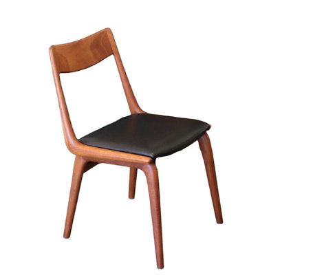 Model 370 Boomerang Dining Chair in Teak by Alfred Christensen for Slagelse Furniture Works, Denmark, 1960s-BPJ-1719133