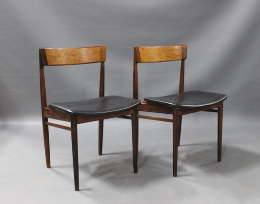 Model 39 Dining Chairs by Henry Rosengren Hansen for Brande Møbelindustri, 1960s, Set of 2