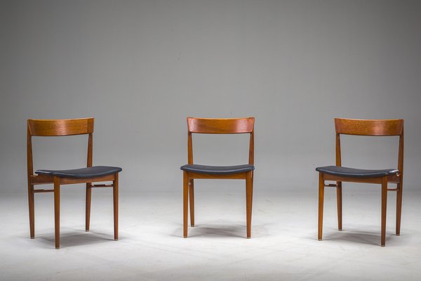 Model 39 Teak Dining Chair by Henry Rosengren Hansen for Brande Møbelindustri, 1960s-ZZH-2041411