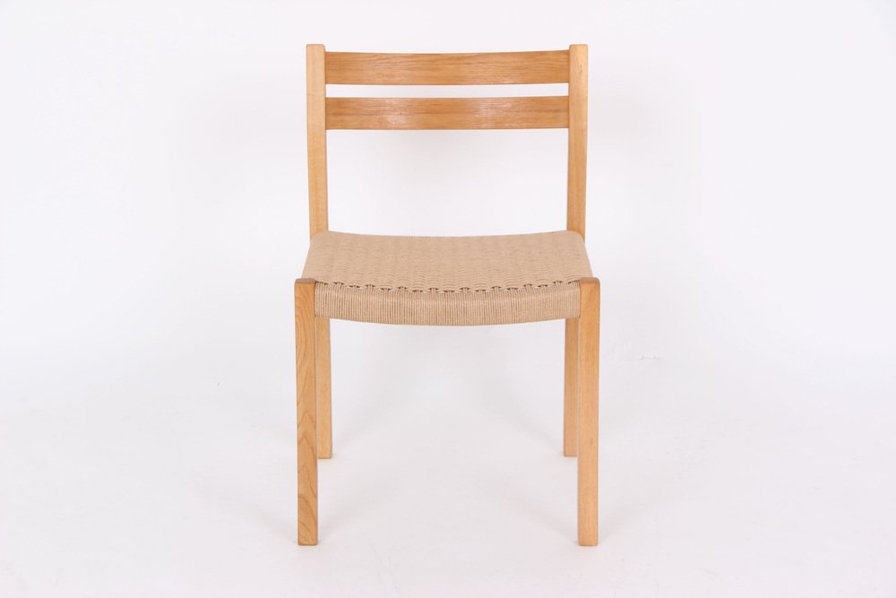 Model 401 Chairs from J.L. Møllers, 1974, Set of 8