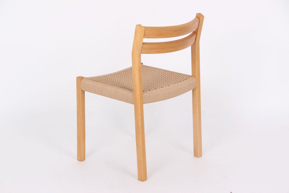 Model 401 Chairs from J.L. Møllers, 1974, Set of 8