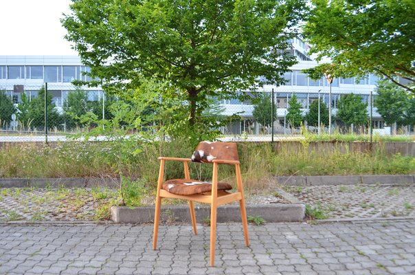 Model 411 Armchair by Hartmut Lohmeyer for Wilkhahn, 1950s-UF-1374410