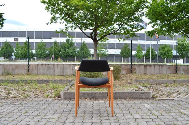 Model 411 Armchair by Hartmut Lohmeyer for Wilkhahn, 1950s, Set of 4-UF-1374412