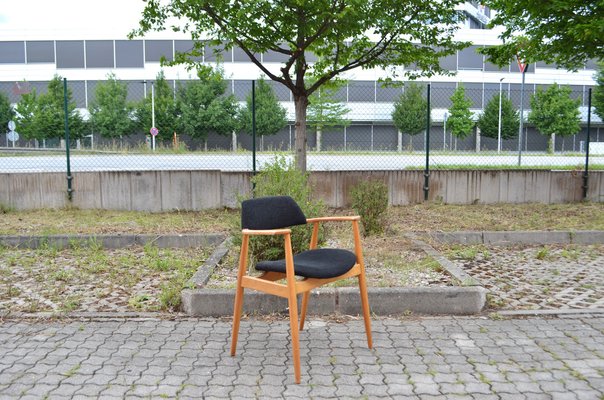 Model 411 Armchair by Hartmut Lohmeyer for Wilkhahn, 1950s, Set of 4-UF-1374412