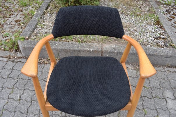 Model 411 Armchair by Hartmut Lohmeyer for Wilkhahn, 1950s, Set of 4-UF-1374412