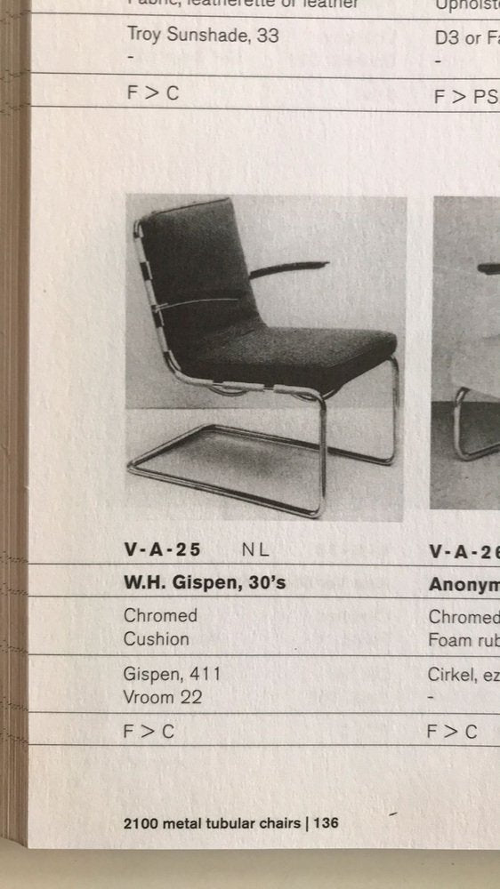 Model 411 Armchair from Gispen, 1930s