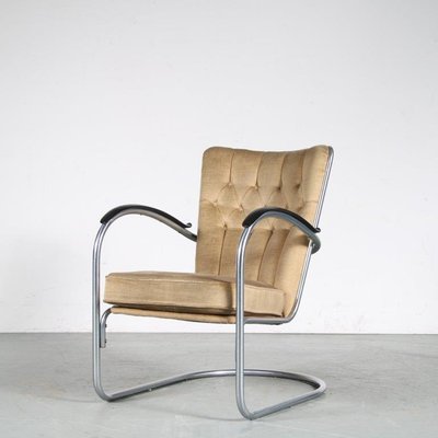 Model 412 Easy Chair from Gispen, Netherlands, 1950s-GG-1098868