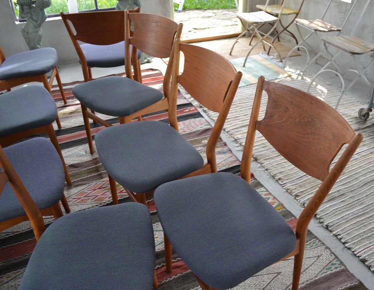 Model 42A Dining Chairs by Helge Sibast for Sibast, 1960s, Set of 8