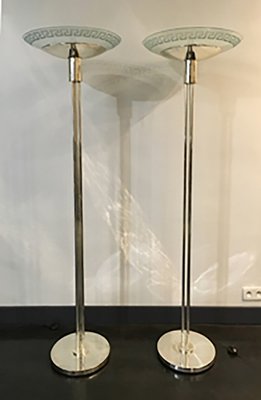 Model 44 Floor Lamp from Maison Jean Perzel, 1970s-UQL-1174723