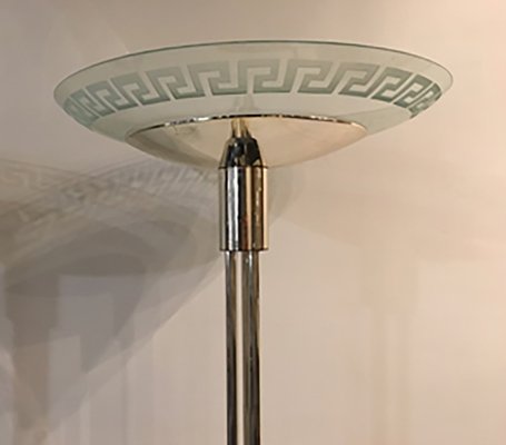 Model 44 Floor Lamp from Maison Jean Perzel, 1970s-UQL-1174723