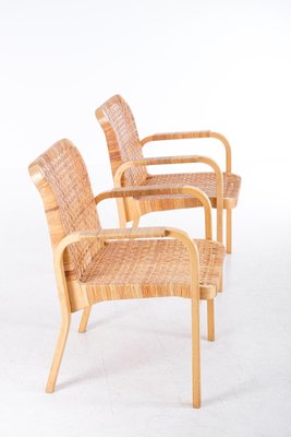 Model 45 Armchairs attributed to Alvar Aalto for Artek, 1970s, Set of 2-QU-1759790