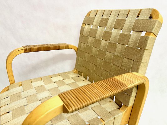 Model 45 Lounge Chair by Alvar Aalto for Artek, 1970s-ZCY-1778081