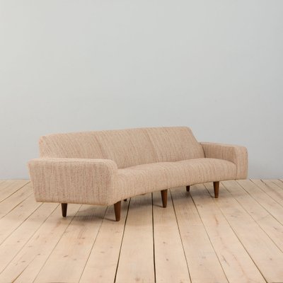 Model 450 Banana Curved Sofa by Illum Wikkelsø for Aarhus Polstermøbelfabrik,-UE-1386035