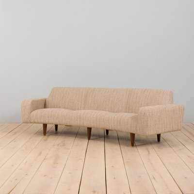 Model 450 Banana Curved Sofa by Illum Wikkelsø for Aarhus Polstermøbelfabrik,-UE-1386035