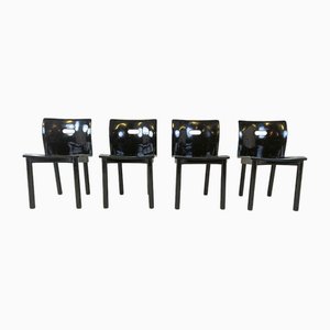 Model 4870 Dining Chairs by Anna Castelli Ferrieri for Kartell, 1980s, Set of 4-IRH-1761124