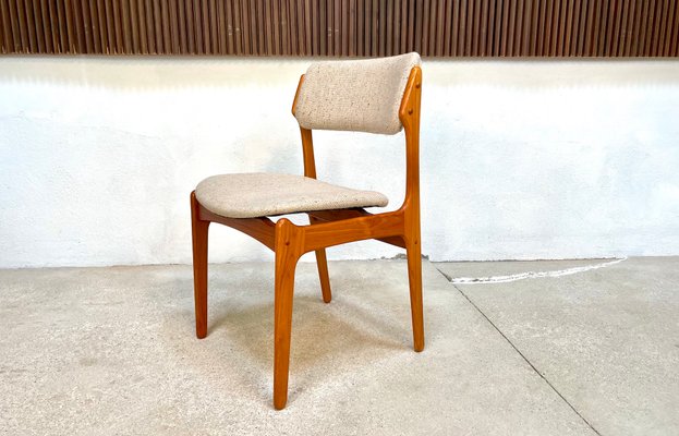 Model 49 Dining Chairs in Teak by Erik Buch for O.D. Møbler, Denmark, 1960s, Set of 4-JP-1374895