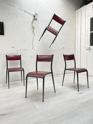 Model 510 Chairs in Skai from Mullca, Set of 4-UX-1734652