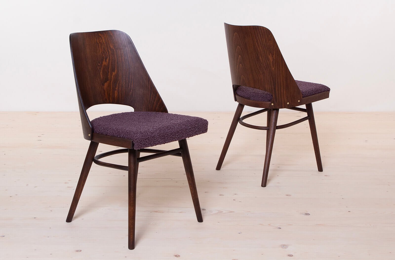 Model 514 Dining Chairs attributed to R. Hofman for Ton, 1960s, Set of 4