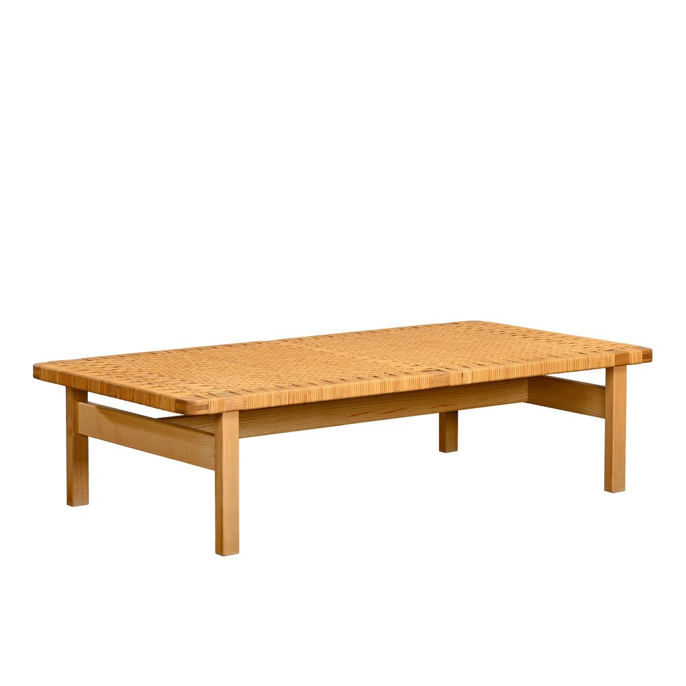 Model 5275 Bench in Oak and Cane by Børge Mogensen, 1972