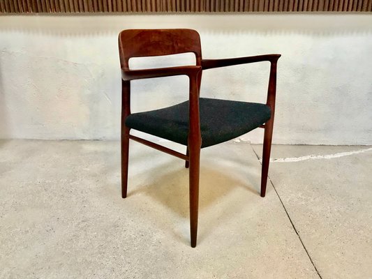 Model 56 Danish Teak Chair with Armrests by Niels O. Møller for J.L. Møllers, 1954-JP-1000452