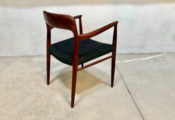 Model 56 Danish Teak Chair with Armrests by Niels O. Møller for J.L. Møllers, 1954-JP-1000452